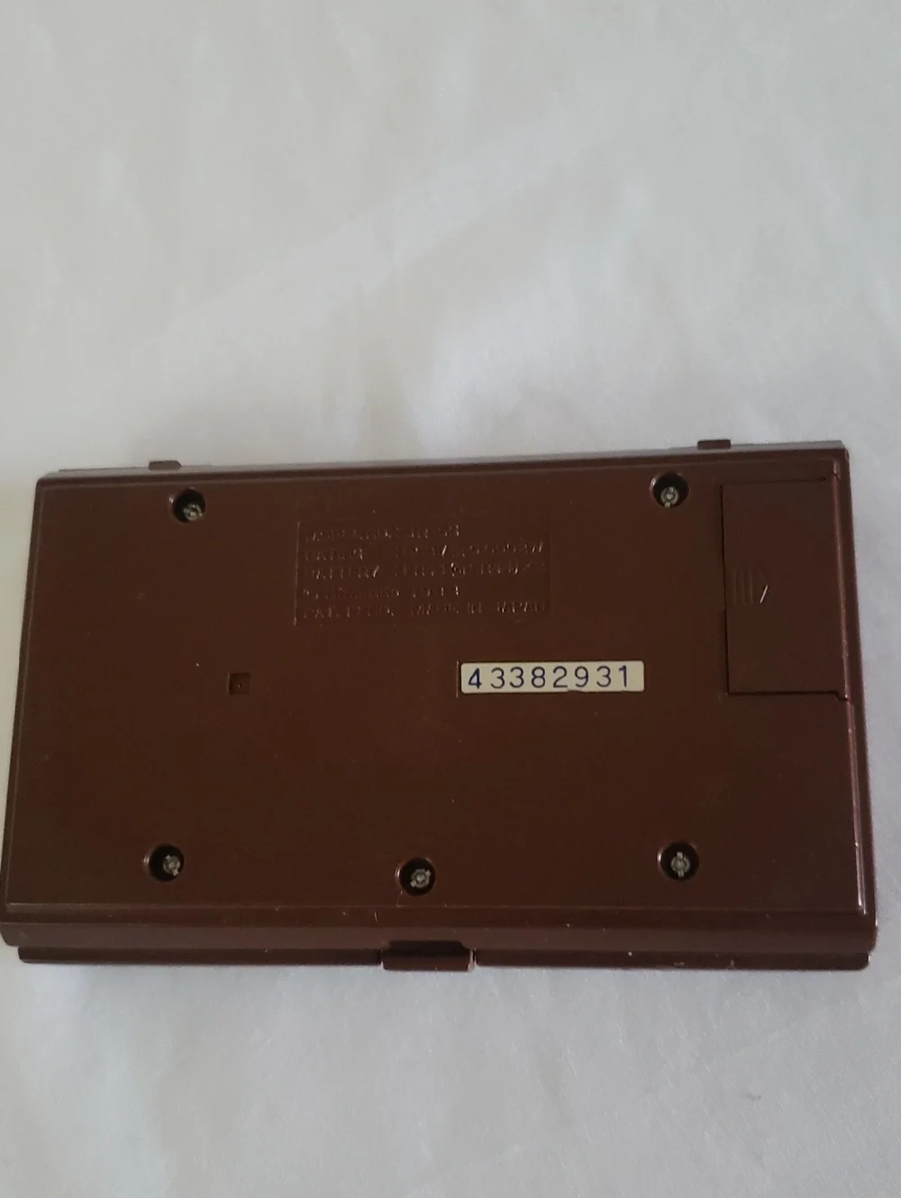 Nintendo 1983 JR-55 Game & Watch Donkey Kong II Handheld Game